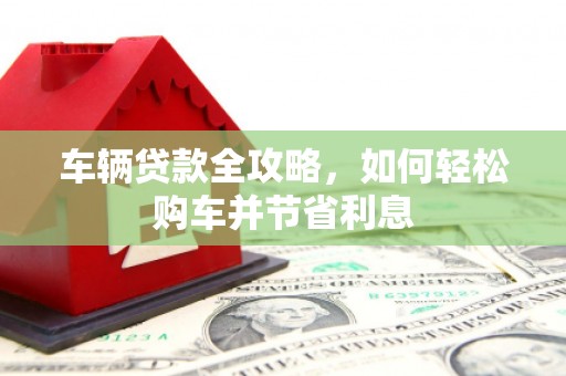 云和车辆贷款全攻略，如何轻松购车并节省利息