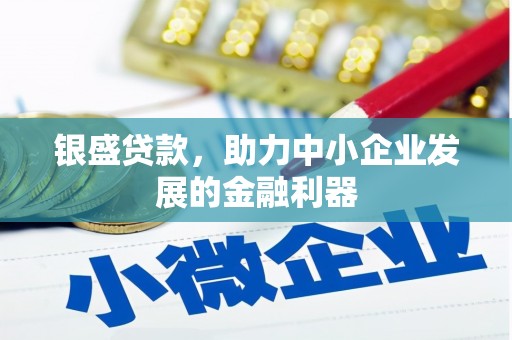 石拐银盛贷款，助力中小企业发展的金融利器