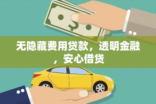 泽普无隐藏费用贷款，透明金融，安心借贷