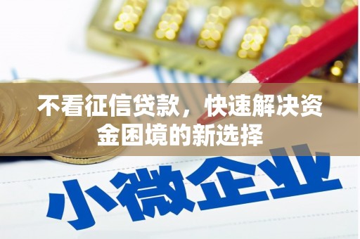 婺城不看征信贷款，快速解决资金困境的新选择