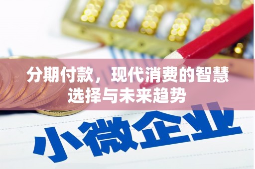 清河门分期付款，现代消费的智慧选择与未来趋势