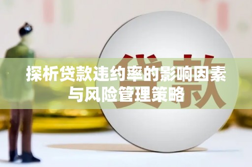 凉城探析贷款违约率的影响因素与风险管理策略