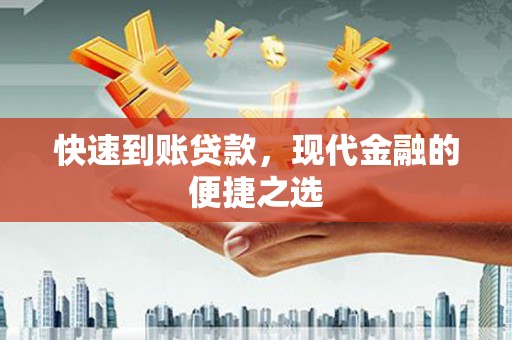 理县快速到账贷款，现代金融的便捷之选