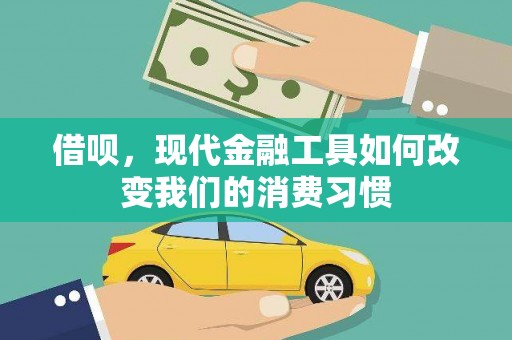 白山借呗，现代金融工具如何改变我们的消费习惯