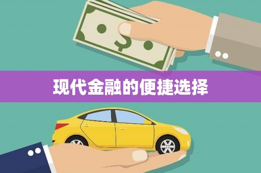 炉霍现代金融的便捷选择
