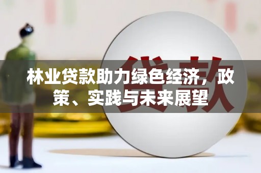 中埔林业贷款助力绿色经济，政策、实践与未来展望
