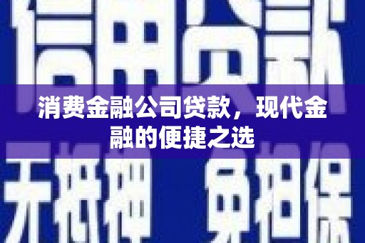 环江消费金融公司贷款，现代金融的便捷之选