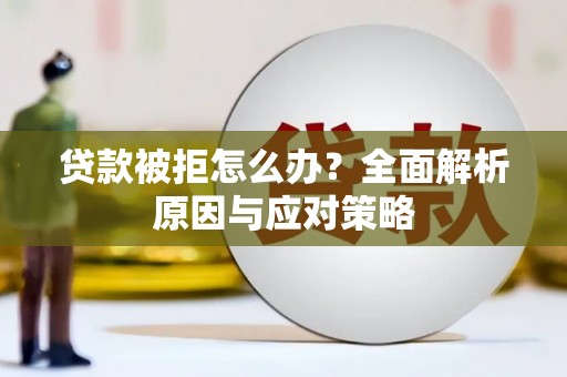 高密贷款被拒怎么办？全面解析原因与应对策略