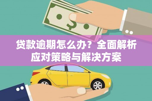 延庆贷款逾期怎么办？全面解析应对策略与解决方案
